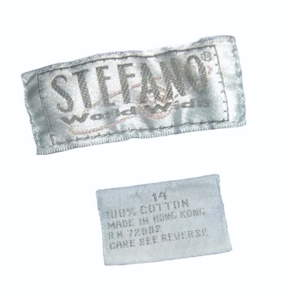 Vintage 80’s Stefano Jeans Acid Washed Mom High Waist Zip ALT egirl Punk Grunge - Picture 10 of 14